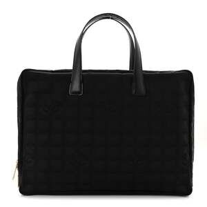 Chanel Nylon Travel Briefcase Black #232156C58B